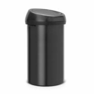 Brabantia M&uuml;lleimer Touch Bin Matt Black 60 L