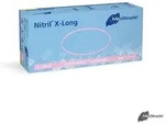 DocMed Nitril-Handschuhe Nitril 3000 Blue X-Long U.-Handschuhe PF, Gr. S/M/L/XL