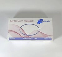DocMed Latexhandschuhe Gentle Skin compact+ U.-Handschuhe Latex PF, Gr. S/M/L