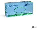 DocMed Nitril-Handschuhe Nitril 3000 Blue X-Long U.-Handschuhe PF, Gr. S/M/L/XL