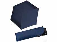 doppler® Taschenregenschirm Mini Carbonsteel Slim Damen, extrem flache und sehr