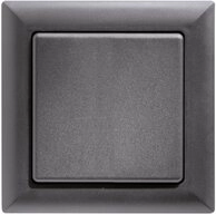 Eltako Funktaster anthrazit, batterie- und leitungslos. Mit Wippe 30000597