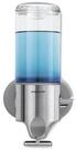 simplehuman Seifenspender Spender mit Wandhalterung 444&nbsp;ml Edelstahl