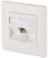 Metz Connect E-DAT modul 1 Port UP Cat.6A 1309111002-E Netzwerk-Adapter, Modulf&auml;hig