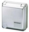 Mennekes Akku-Hochdruckreiniger Mennekes Schuko-Anbaudose Cepex 16A,2p+E,230V,IP44