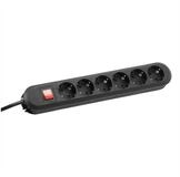 Bachmann SMART Steckdosenleiste 6x Schutzkontakt, Schalter Steckdosenleiste