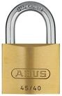 ABUS Vorh&auml;ngeschloss ABUS Vorhangschloss-Set 45/40 Quad-Pack B/SB Messing...