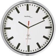 Techno Line Wanduhr Funk-Wanduhr mit integriertem Nachterkennungs-Sensor WT8990