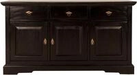 SIT Sideboard Reims 148 cm aus massiver Akazie mit 3 T&uuml;ren und 3 Schubladen,