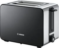 BOSCH Toaster ComfortLine TAT7203, integrierter Edelstahl-Br&ouml;tchenaufsatz, 2...