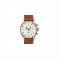 Nixon Quarzuhr Nixon Armbanduhr Herren Leder Uhr A4052548 42 mm Quarzuhr...