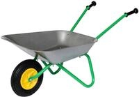 rolly toys&reg; Schubkarre rollyMetallschubkarre, silber/gr&uuml;n, f&uuml;r Kinder, mit
