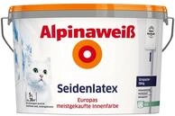 Alpina Wandfarbe Alpina Seidenlatex Alpinawei&szlig; 5 L seidengl&auml;nzend