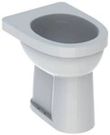 GEBERIT Flachsp&uuml;l-WC Renova Comfort, Stehend, Stand Abgang vertikal H&ouml;he 450...