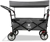 FUXLIFE Bollerwagen CT-700, faltbar, mit Bremsen, gepolsterter Innenraum