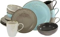 CreaTable Kombiservice Geschirr-Set NATURE COLLECTION Scandic (16-tlg), 4 Personen,