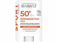 Laboratoires Biarritz Sonnenschutzcreme Alga Maris Weisser Sonnenstick LSF, 12 g