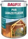 Baufix Holzschutzlasur PUR Langzeitlasur seidenmatt, 5 Liter f&uuml;r ca 50m&sup2;,...