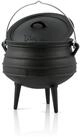 BBQ-Toro Grilltopf Potjie ca. 13 Liter, S&uuml;dafrikanischer Kochtopf aus...