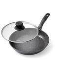 STONELINE Bratpfanne, Aluminiumguss (2-tlg)