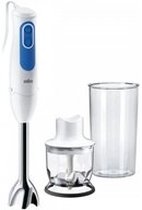 Braun Stabmixer MQ 3020 Pesto MultiQuick 3 - Stabmixer - wei&szlig;/blau
