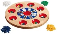 Philos Spiel Pochen Spielbrett mit Spielchips