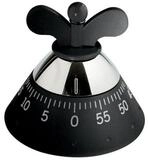 Alessi Eieruhr K&uuml;chentimer schwarz