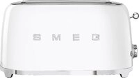 Smeg Toaster TSF02WHEU, 2 lange Schlitze, f&uuml;r 4 Scheiben, 1500 W