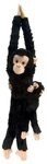 Teddys Rothenburg Kuscheltier Wild Republic Schimpanse mit Baby 51 cm