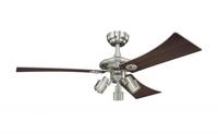 Westinghouse Deckenventilator Deckenventilator Audubon 122 cm mit Licht und Zugketten