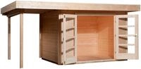 weka Gartenhaus 126 A Gr.1, Anbau ca. 150 cm, BxT: 500x316 cm, verschiedene Farben