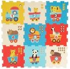 BIECO Steckpuzzle Puzzlematte Baby 18 tlg Spielmatte Baby XXL Puzzle Kinder