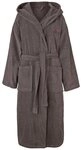 KangaROOS Unisex-Bademantel Cassidy, f&uuml;r Damen & Herren, Standardl&auml;nge &