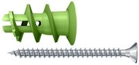 fischer Schrauben- und D&uuml;bel-Set Fischer Gipskartond&uuml;bel GK green S 22 mm - 5