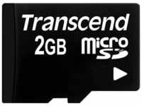 Transcend microSD Karte 2GB Class 2 Speicherkarte