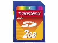 Transcend Transcend SD Karte 2GB die sichere Speicherkarte im Briefmarkenformat