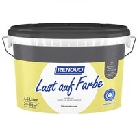 Renovo Wandfarbe Renovo Wand- und Deckenfarbe Lust auf Farbe matt 2,5 Ltr.