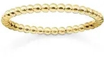 THOMAS SABO Silberring TR2122-413-12, Damenring K&uuml;gelchen vergoldet