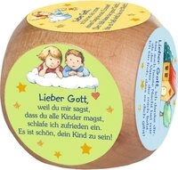 Coppenrath Gru&szlig;karte Gebetsw&uuml;rfel &ndash; Mein Gebetsw&uuml;rfel zur guten Nacht