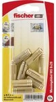 fischer Schrauben- und D&uuml;bel-Set Fischer Messingd&uuml;bel MS 8.0 x 28 mm - 10 St&uuml;ck