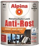 Alpina Metallschutzlack Alpina Metallschutz-Lack Anti-Rost 750 ml rot