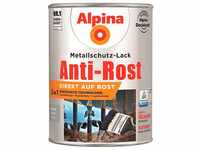 Alpina Metallschutzlack Anti-Rost, glänzend, 2,5 Liter für ca. 14 m² bei 2