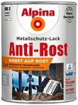 Alpina Metallschutzlack Alpina Metallschutz-Lack Anti-Rost 2,5 L hellgrau