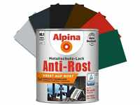 Alpina Farben Anti-Rost 750 ml schwarz matt