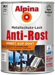 Alpina Metallschutzlack Alpina Metallschutz-Lack Anti-Rost 2,5 L wei&szlig;