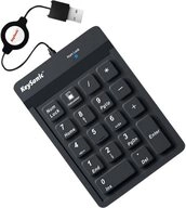 KEYSONIC Keyboard ACK-118 BK numerische Tastatur aus Silikon