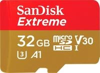 Sandisk Extreme microSDHC Speicherkarte (32 GB, UHS Class 3, 100 MB/s