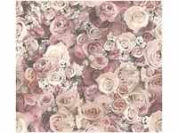 A.S. Création Vliestapete Livingwalls Styleguide Jung 2021, Blumentapete, rosa,