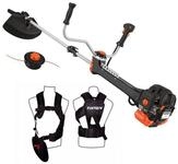 FUXTEC Benzin-Motorsense FX-PS152, 44 cm Arbeitsbreite Messer, 52ccm 3PS Highend