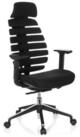 hjh OFFICE Drehstuhl Profi B&uuml;rostuhl Ergo Line Ii Pro Stoff (1 St), Ergonomischer